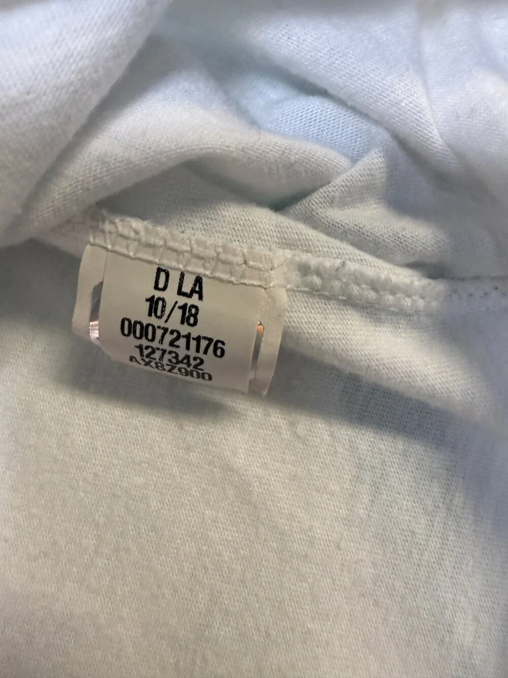 The North Face Men’s Half Dome‎ Tee Large White Gold Logo Slim GUC